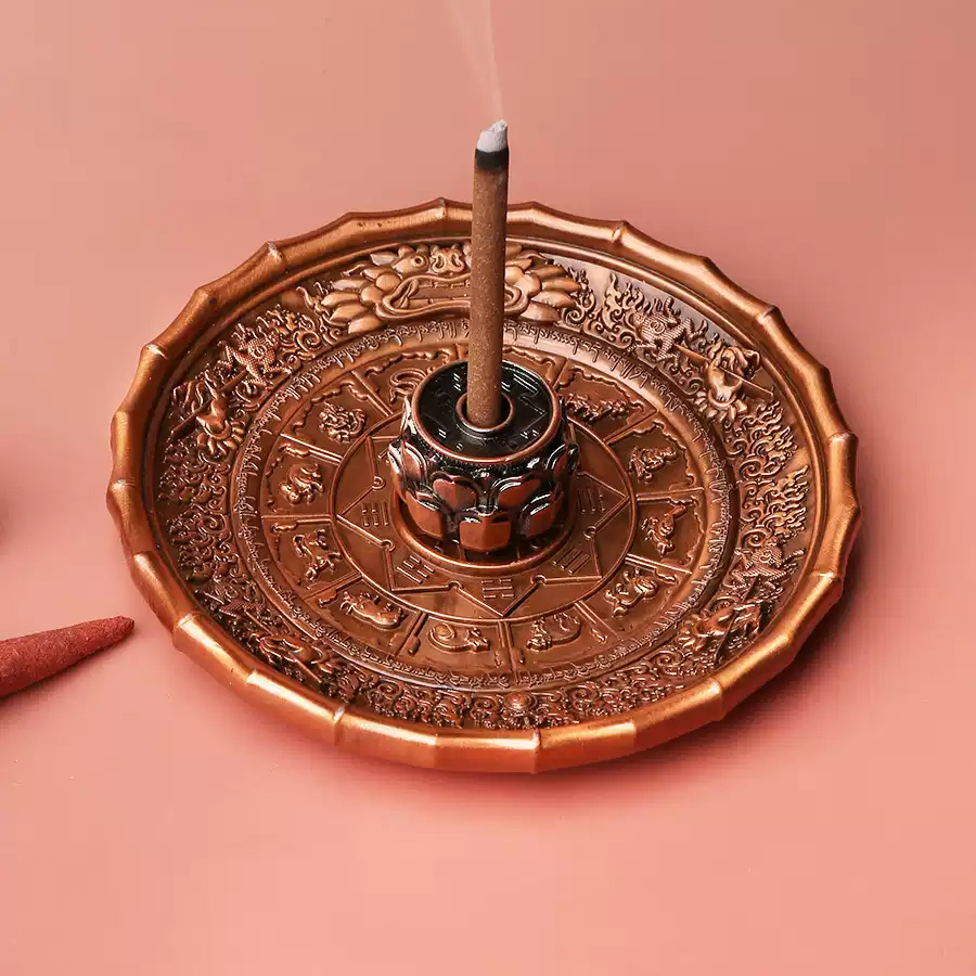The Eight Trigrams - Potala Tibetan Incense Burner / Holder - Image 3